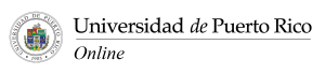 Logo Universidad de Puerto Rico Online - Enlace para la pagina de Inicio